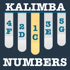 Взломанная Kalimba App With Songs Numbers (Калимба приложение с песнями и цифрами)  [МОД Menu] - полная версия apk на Андроид