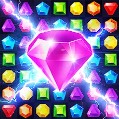 Взлом Jewels Planet - Match 3 Puzzle  [МОД Много монет] - стабильная версия apk на Андроид