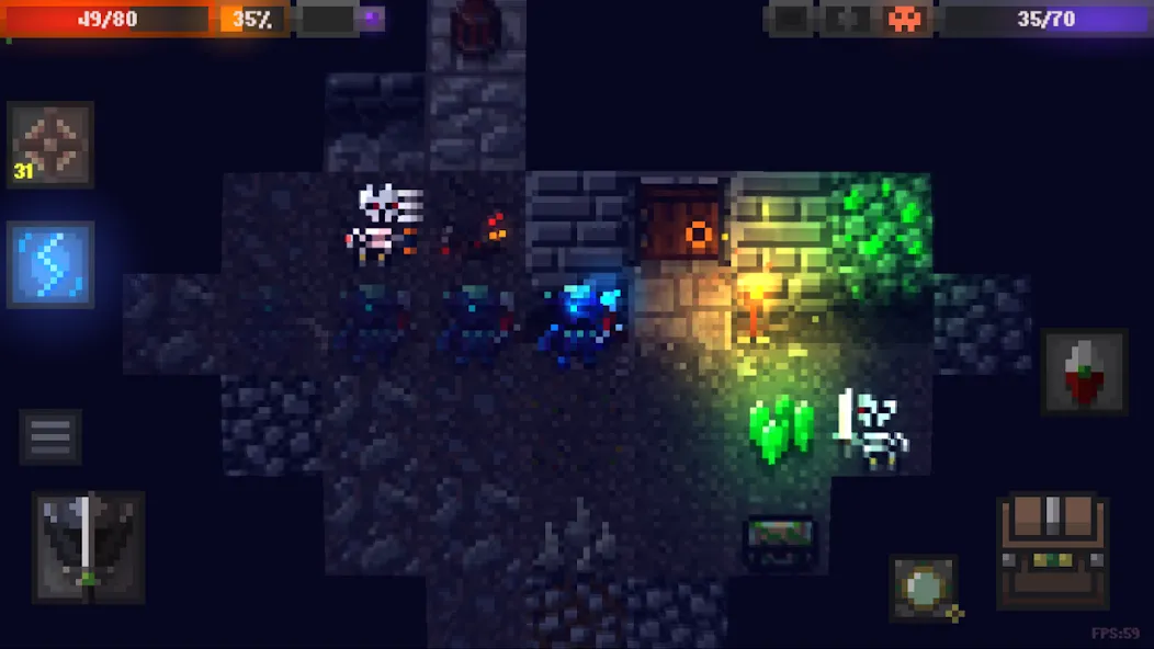 Caves (Roguelike) (Кэйвс)  [МОД Unlimited Money] Screenshot 1