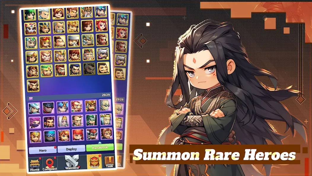 Mini Heroes: Summoners War (Мини Герои)  [МОД Много денег] Screenshot 2