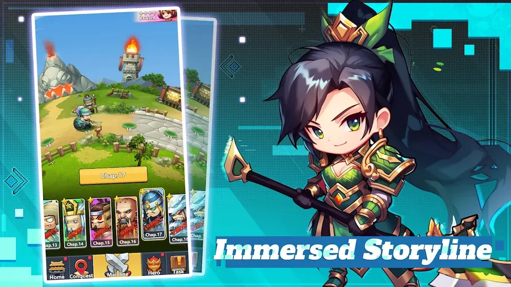 Mini Heroes: Summoners War (Мини Герои)  [МОД Много денег] Screenshot 5