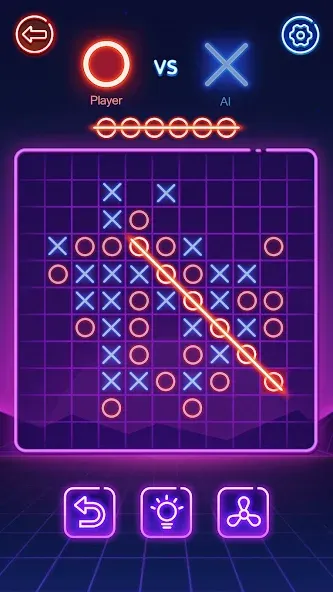 Tic Tac Toe 2 Player: XOXO  [МОД Много денег] Screenshot 5