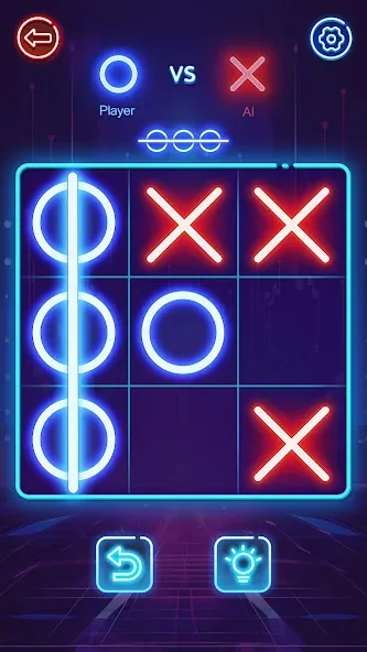 OX Game - XOXO · Tic Tac Toe  [МОД Бесконечные деньги] Screenshot 1