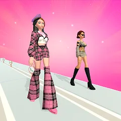 Взломанная Fashion Battle - Dress up game (Фэшнбатл)  [МОД Много монет] - полная версия apk на Андроид