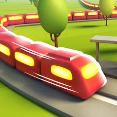 Взлом Train Adventure - Line Game (Трейн Эдвенчер)  [МОД Menu] - полная версия apk на Андроид