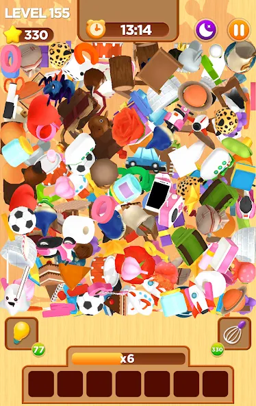 Match Triple 3D - Tile Connect (Матч Трипл 3Д)  [МОД Все открыто] Screenshot 3