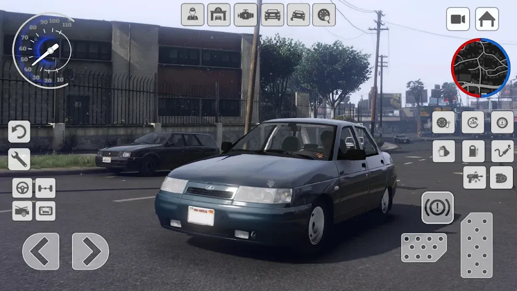 Drift 2110: Russian Tuning VAZ  [МОД Menu] Screenshot 1