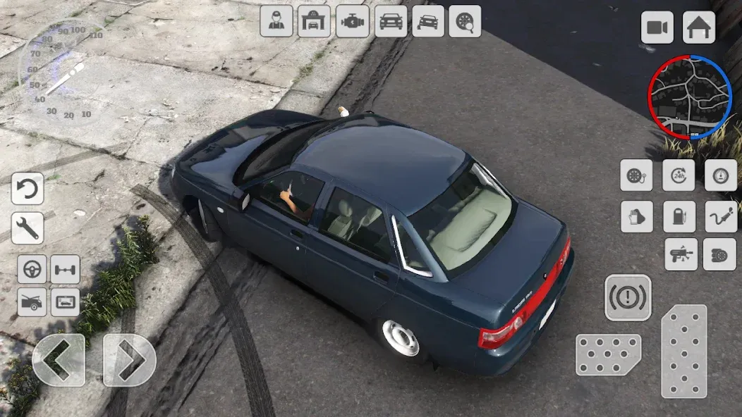 Drift 2110: Russian Tuning VAZ  [МОД Menu] Screenshot 3