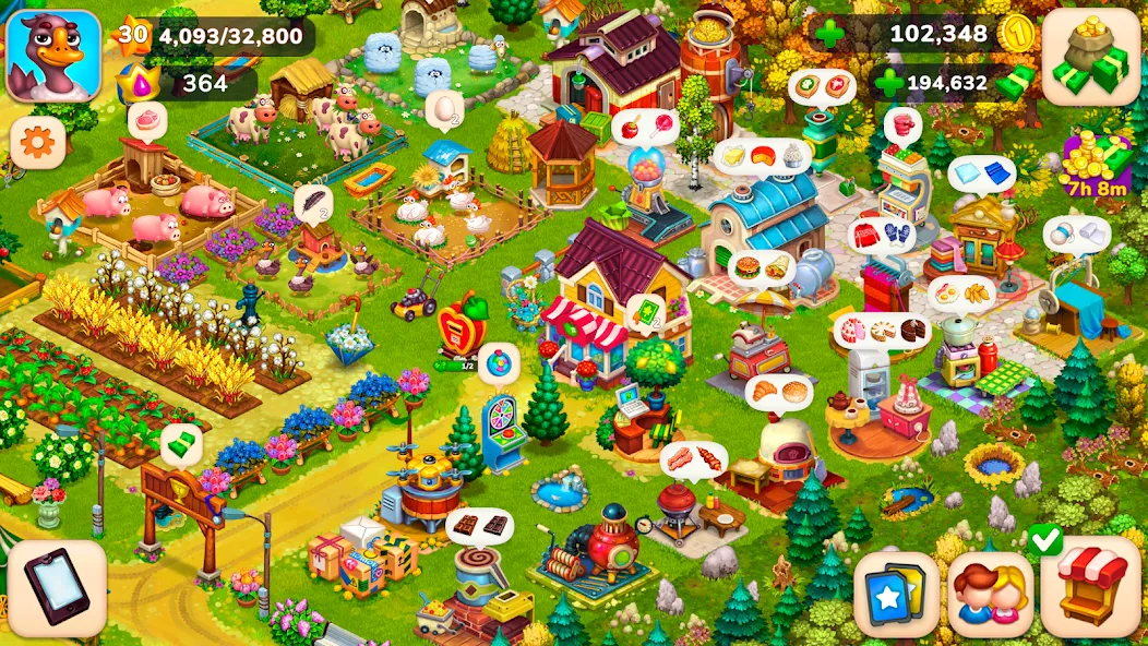 Farmington – Farm game (Фармингтон)  [МОД Menu] Screenshot 1