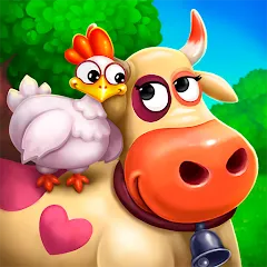 Взломанная Farmington – Farm game (Фармингтон)  [МОД Menu] - полная версия apk на Андроид