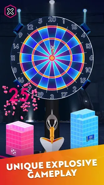 Darts of Fury (Дартс оф Фьюри)  [МОД Menu] Screenshot 2