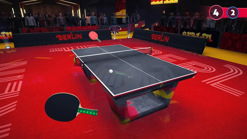 Ping Pong Fury (Пингпонг Фьюри)  [МОД Бесконечные деньги] Screenshot 4