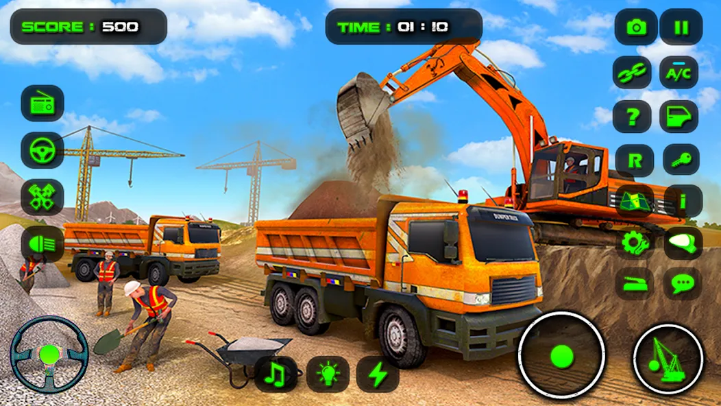 City Construction: Sand Games  [МОД Все открыто] Screenshot 1