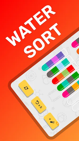 Water Sort Puzzle Color Game  [МОД Меню] Screenshot 1