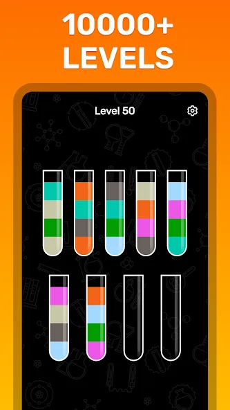 Water Sort Puzzle Color Game  [МОД Меню] Screenshot 5