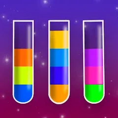 Скачать взломанную Water Sort Puzzle Color Game  [МОД Меню] - полная версия apk на Андроид