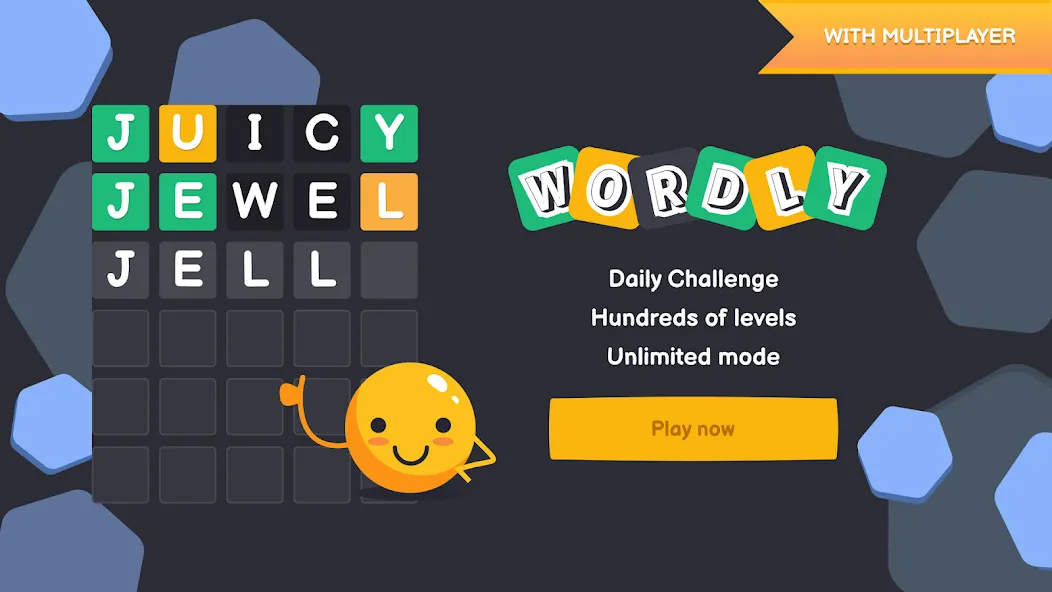 Wordly - unlimited word game (Вордли)  [МОД Много денег] Screenshot 1